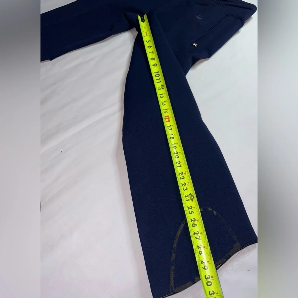 Bogner Men’s Size 35 Navy Blue Leg Side Zip Winter Ski Pants